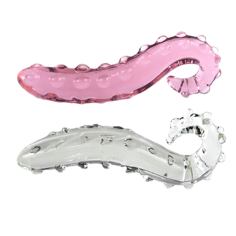 Glas Dildo Pleasure Zunge Rosa Herz Geist Online Shop