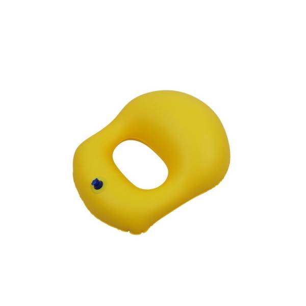 Kopf Massagestütze - gelb (mit Loch) & aufblasbar