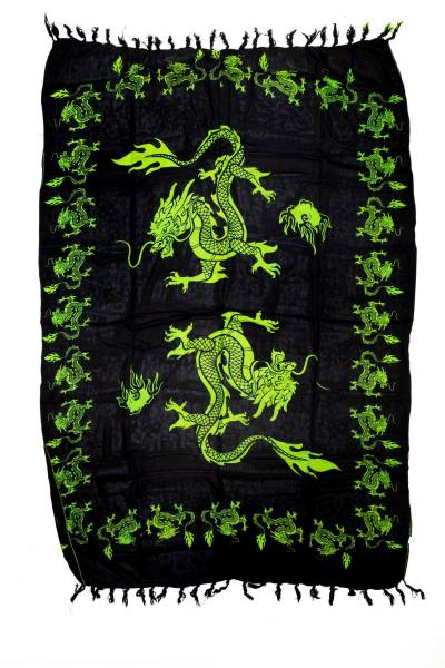 Lunghi | Sarong "Black-Dragon" - FARBAUSWAHL