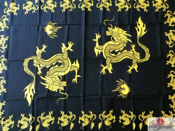 Lunghi | Sarong "Black-Dragon" - FARBAUSWAHL